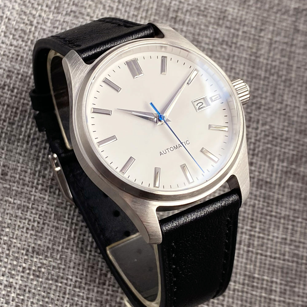 Seiko Watch Presage - タンディオ ホワイト＆ブルー文字盤 39mm ダイバーズウォッチ メンズ 日本製