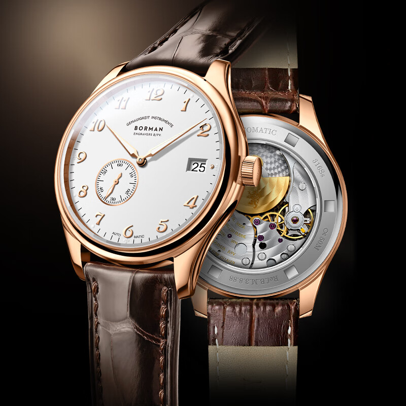 Omega Watch Constellation - BORMAN メンズ自動腕時計 41 ミリメートル超薄型機械式腕時計 5Bar 防水サファイア発光