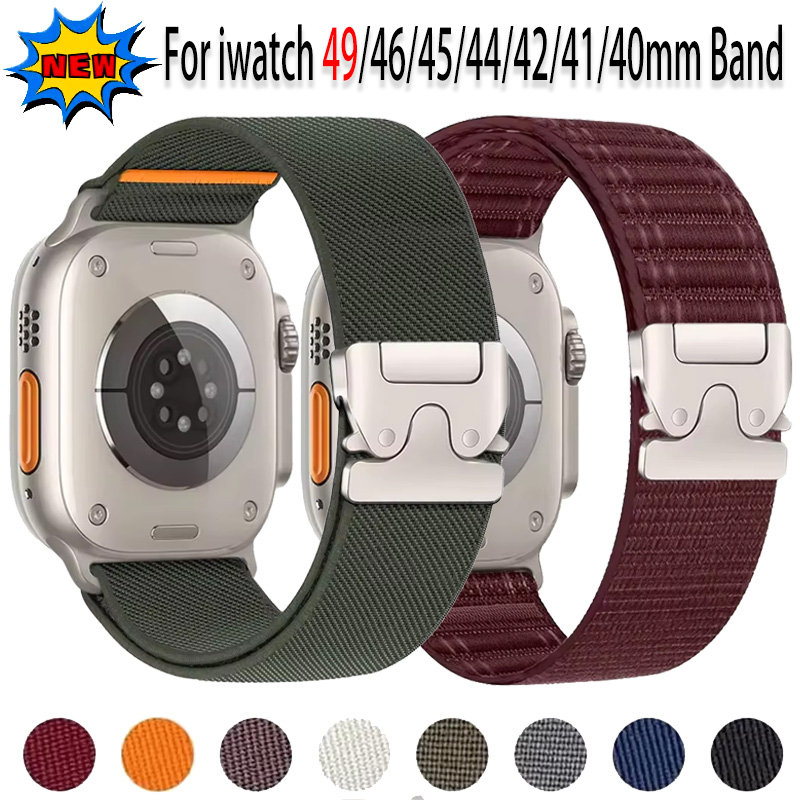 Apple Watch Ultra 4/3/2 49mm、1 - Parachute Strap Elastic のレビューと価格