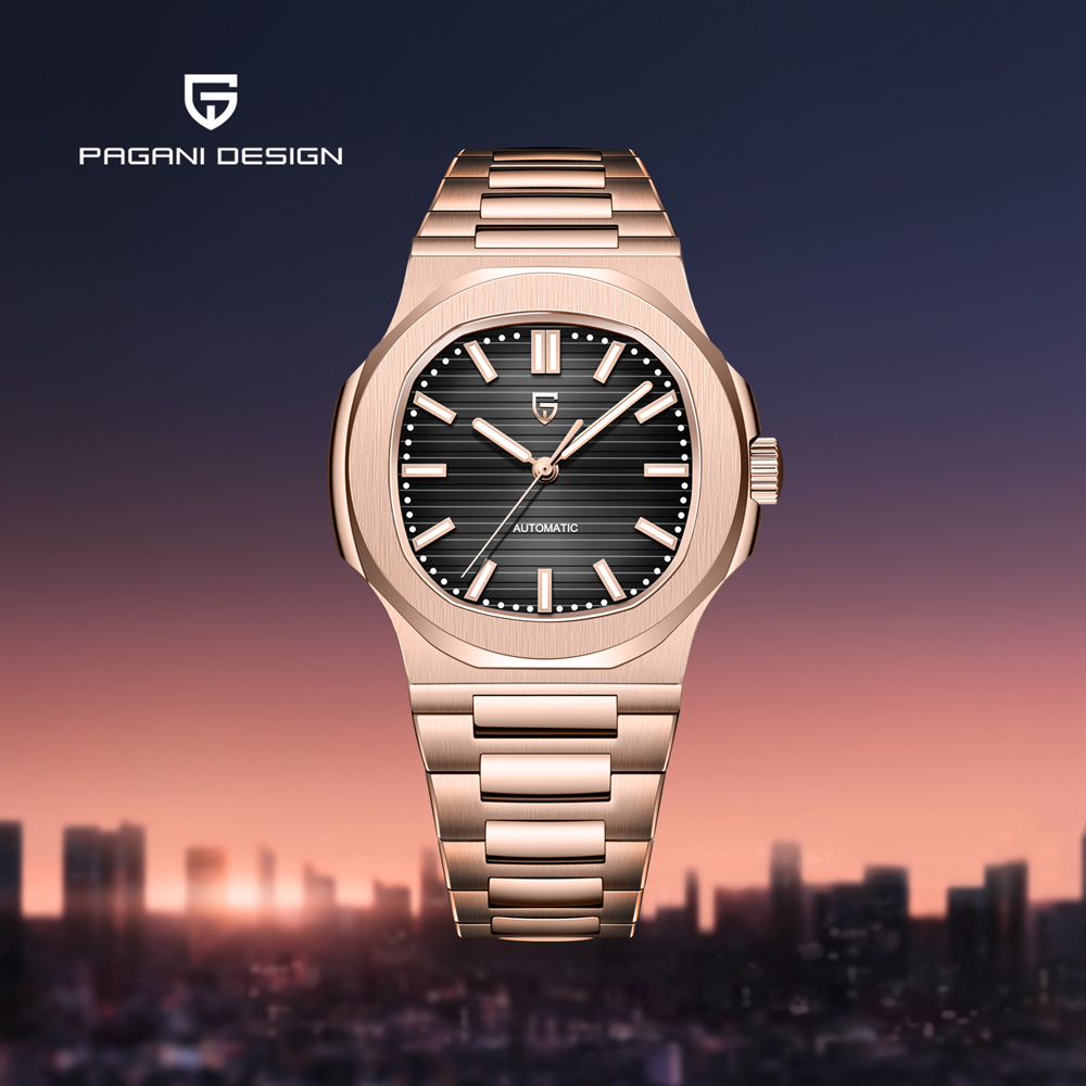 2025年新作 パガーニデザイン ローズゴールド メンズ腕時 - Patek Philippe Watch Nautilus のレビューと価格