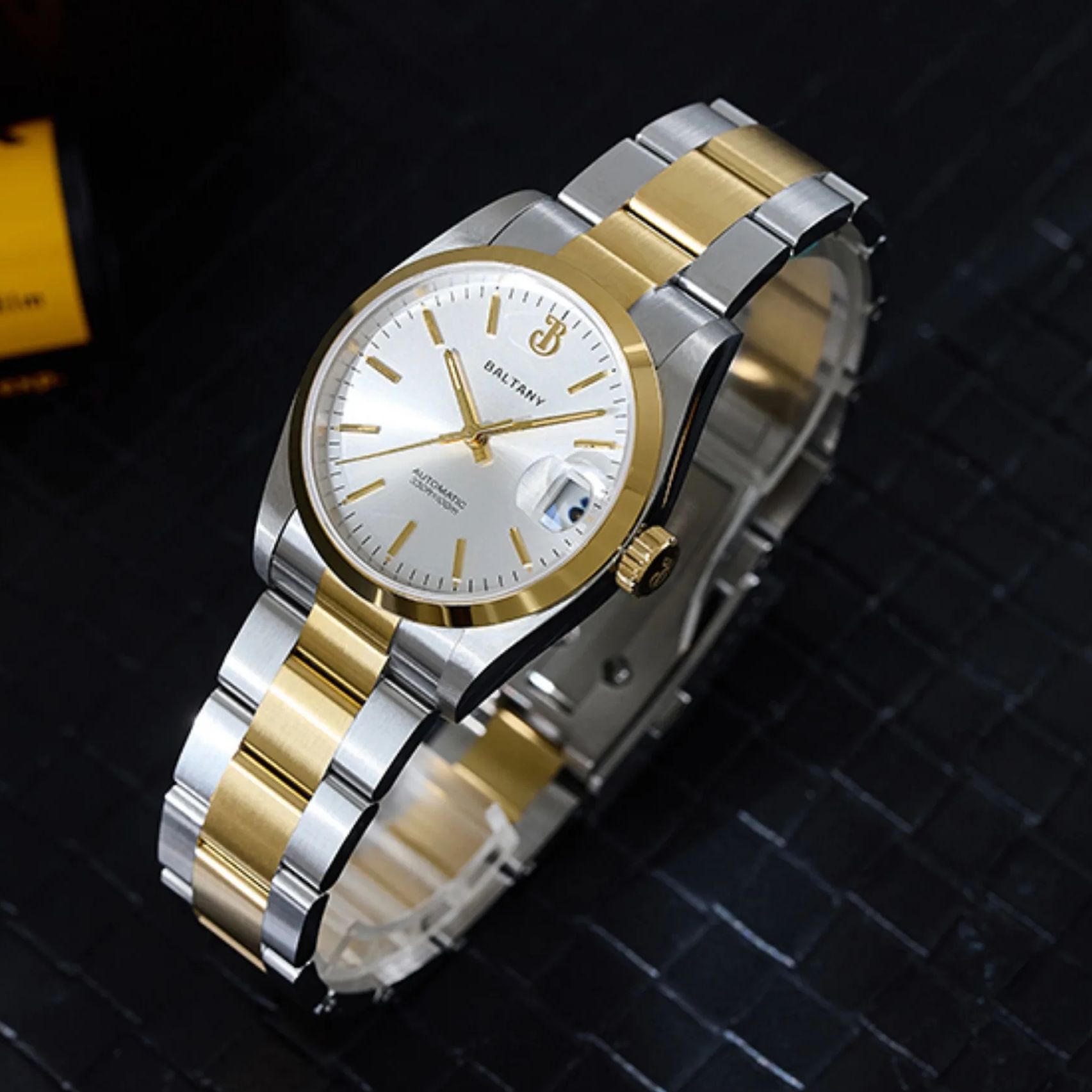 Baltany メンズ自動巻き時計 36MM メカニカル腕時 - Omega Watch Constellation のレビューと価格